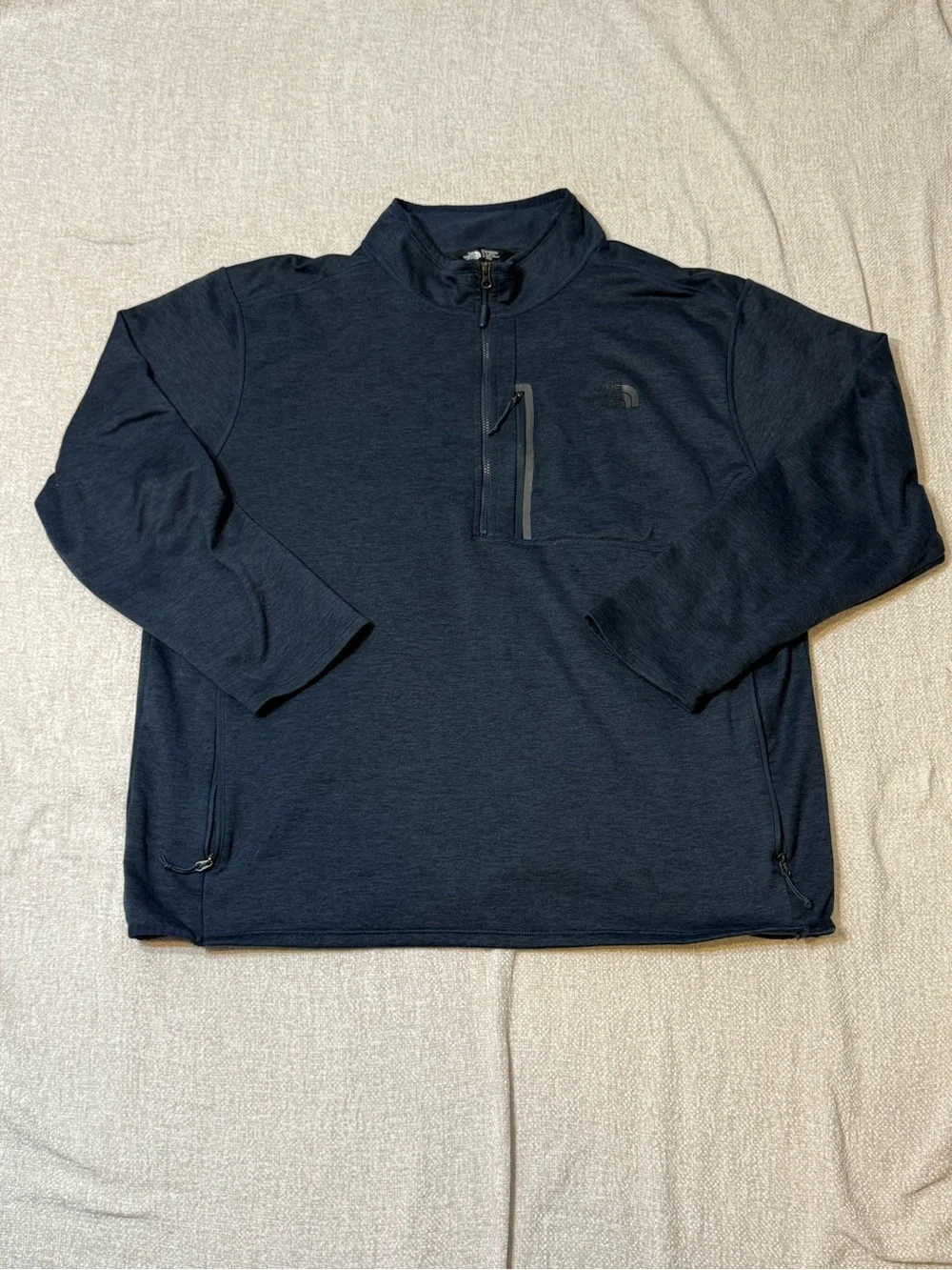 The North Face Canyonlands 1/2 Zip Fleece XXL Navy Gorpcore Outdoor Hiking